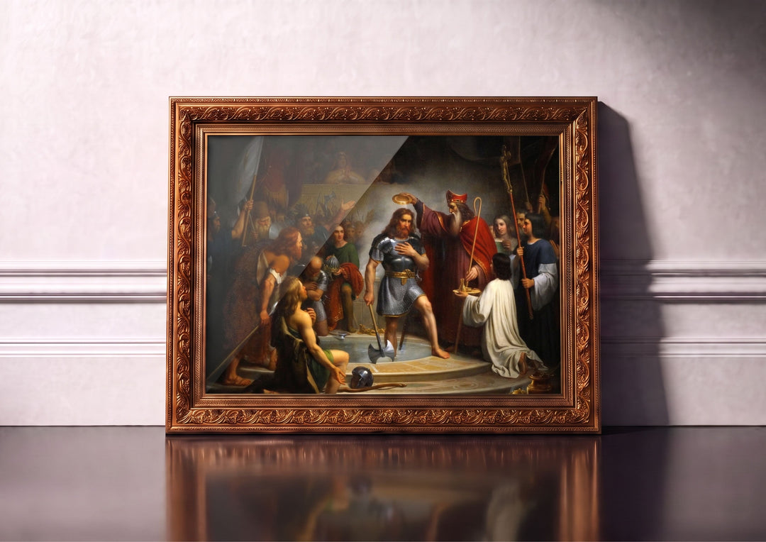 Baptême de Clovis Waldhari