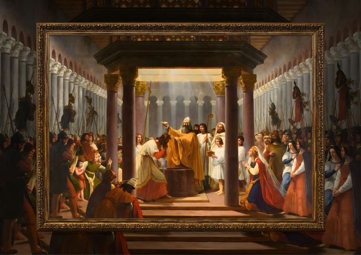 Le Baptême de Clovis Waldhari
