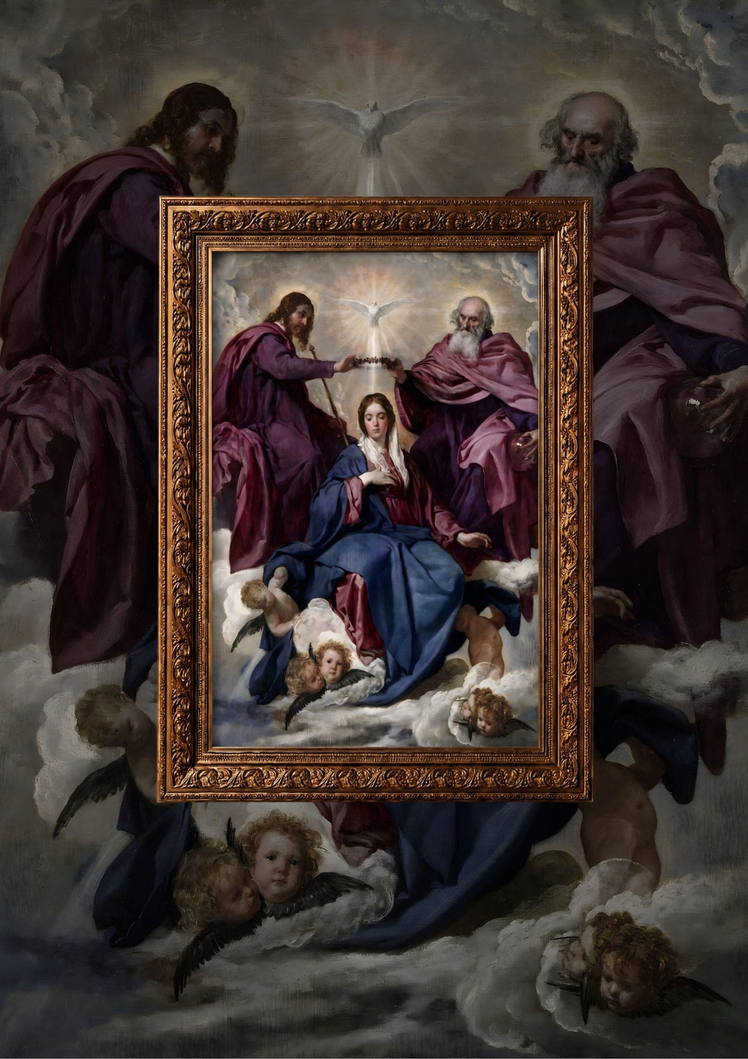 Couronnement de la Vierge Waldhari