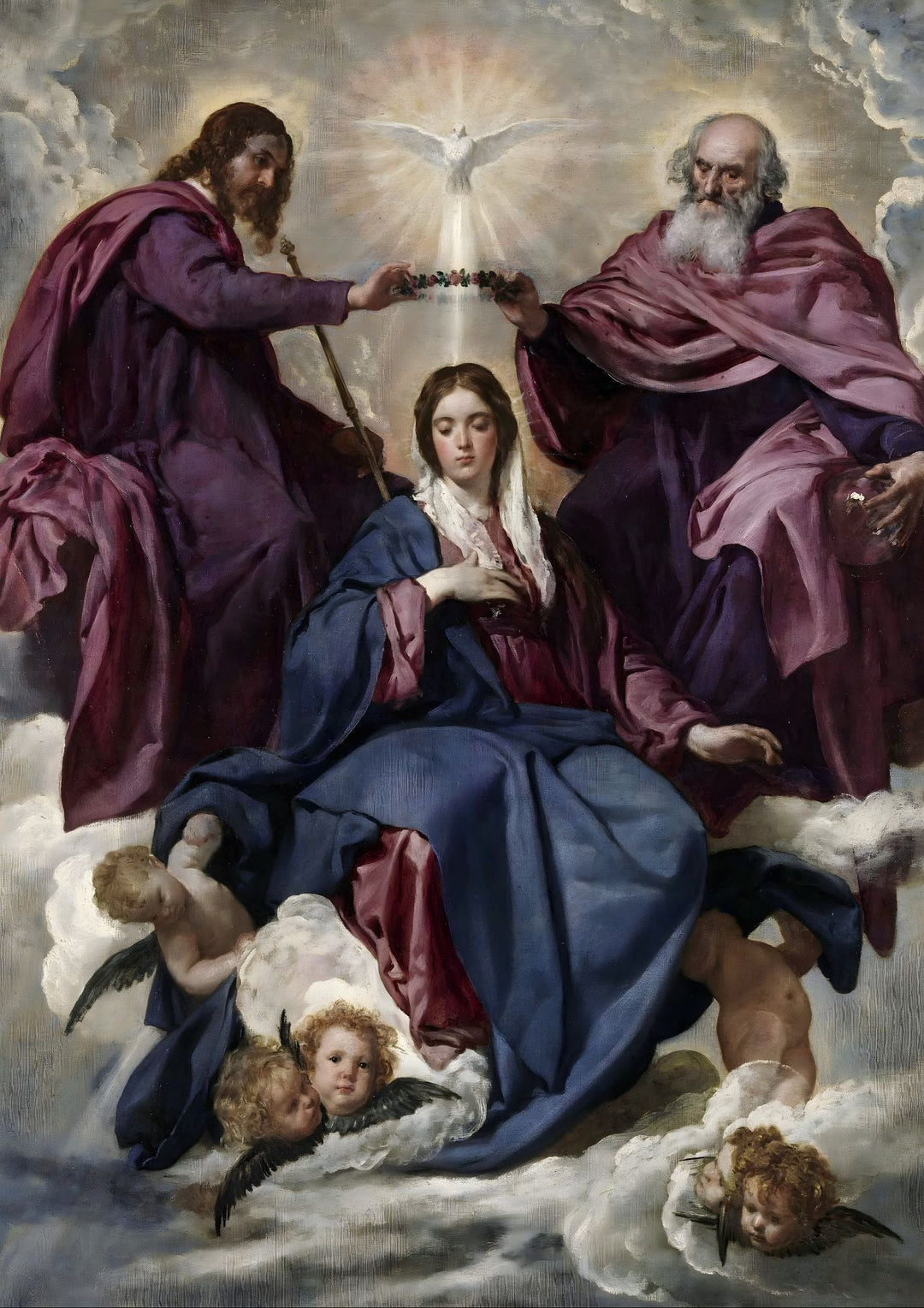 Couronnement de la Vierge Waldhari