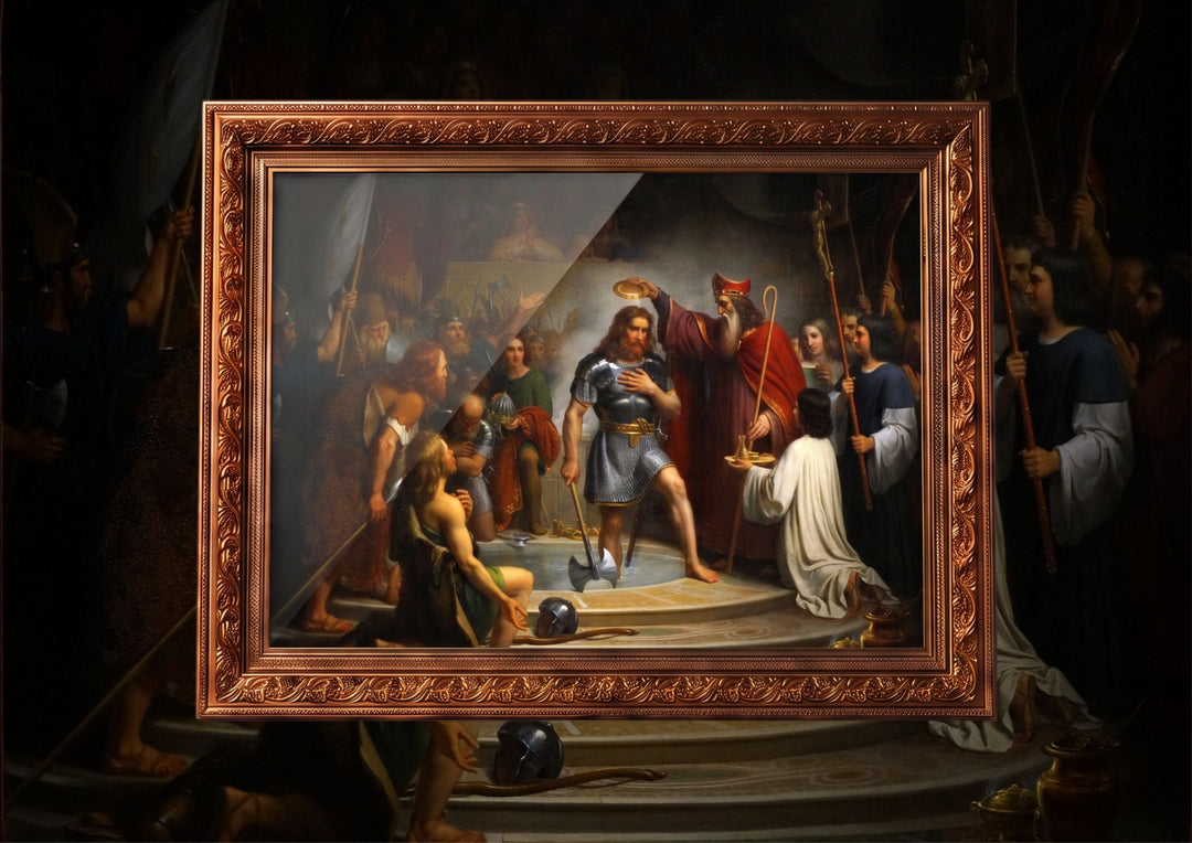 Baptême de Clovis Waldhari