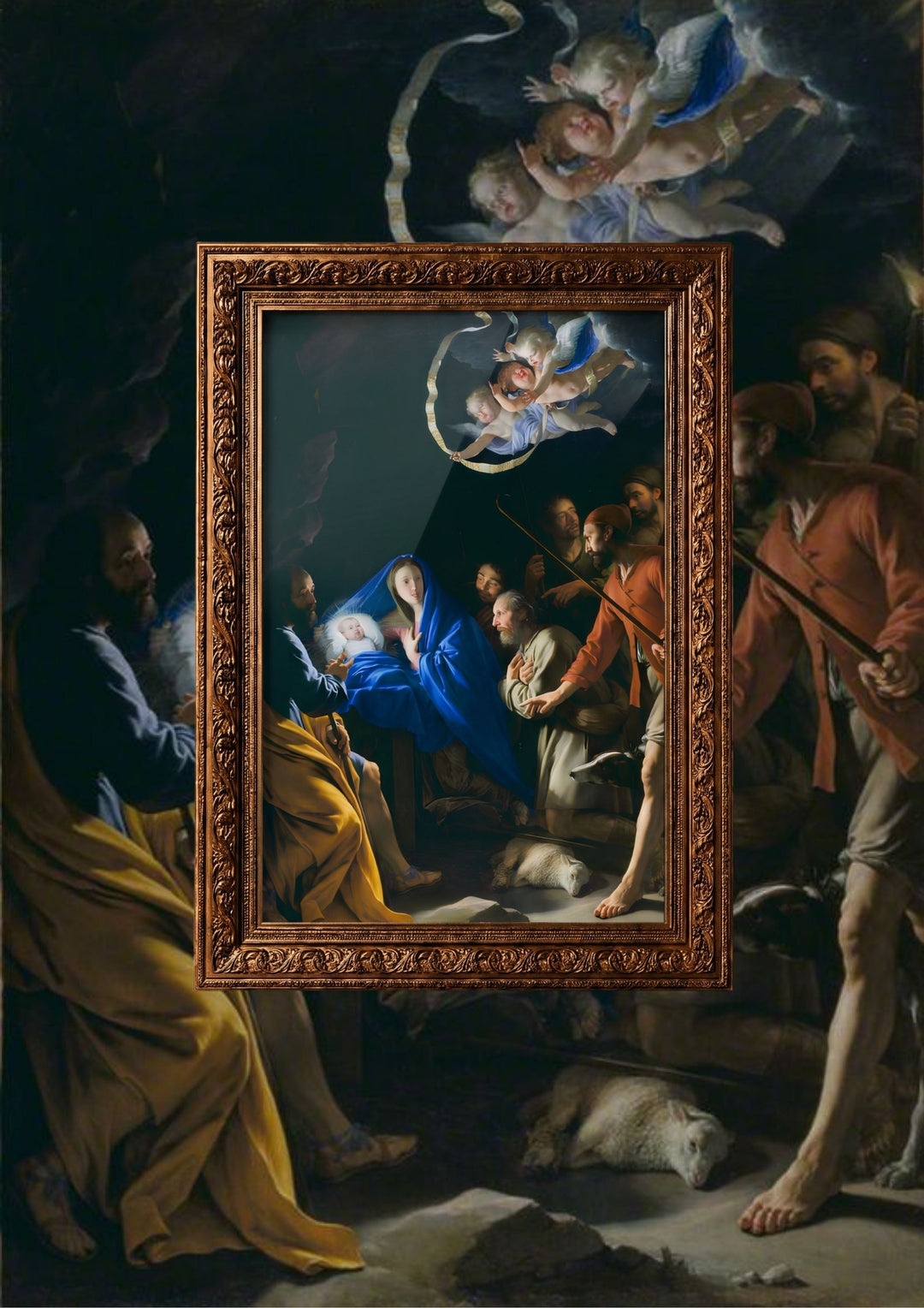 L’Adoration des bergers Waldhari