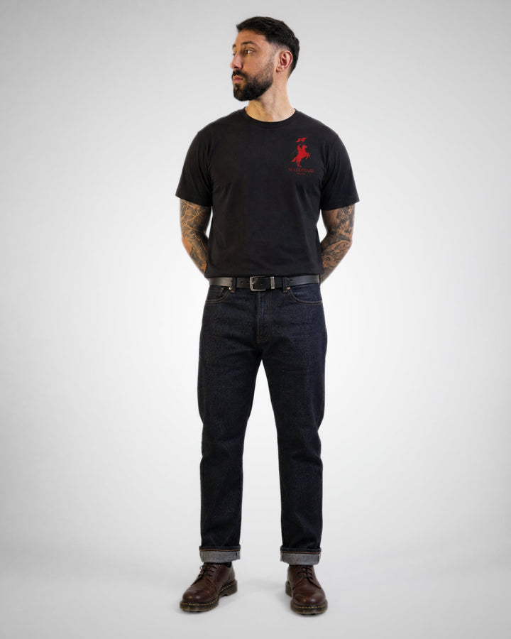 Étendard Noir / Rouge Waldhari