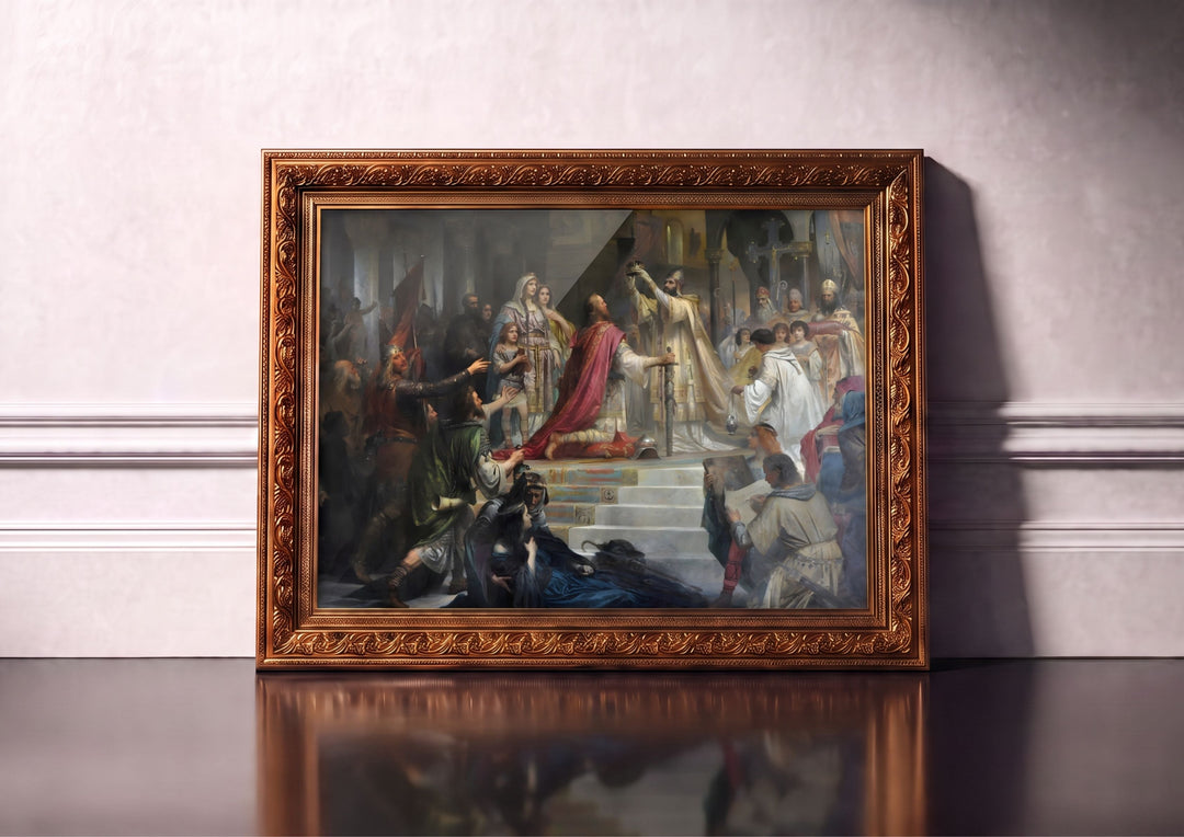 Le Couronnement de Charlemagne Waldhari