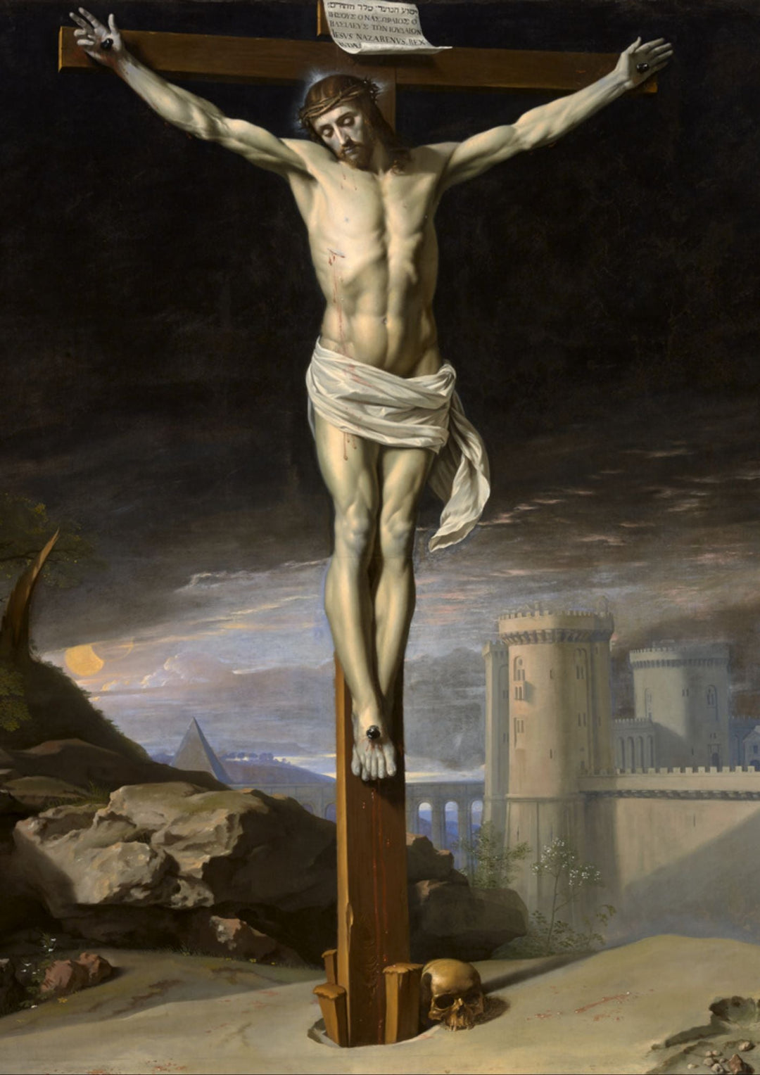 Le Christ mort sur la croix Waldhari
