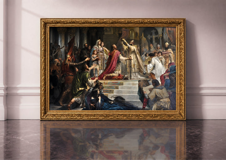 Le Couronnement de Charlemagne Waldhari