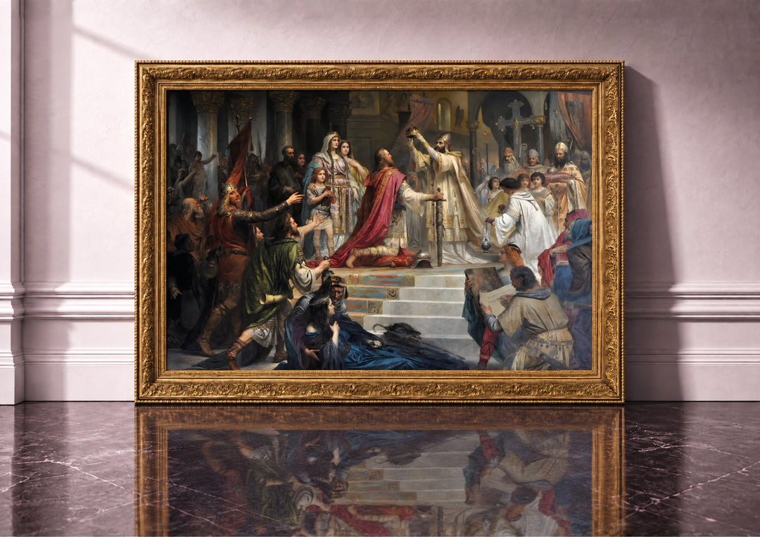 Le Couronnement de Charlemagne Waldhari