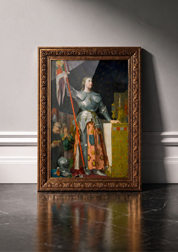 Jeanne d'Arc au sacre du roi Charles VII Waldhari