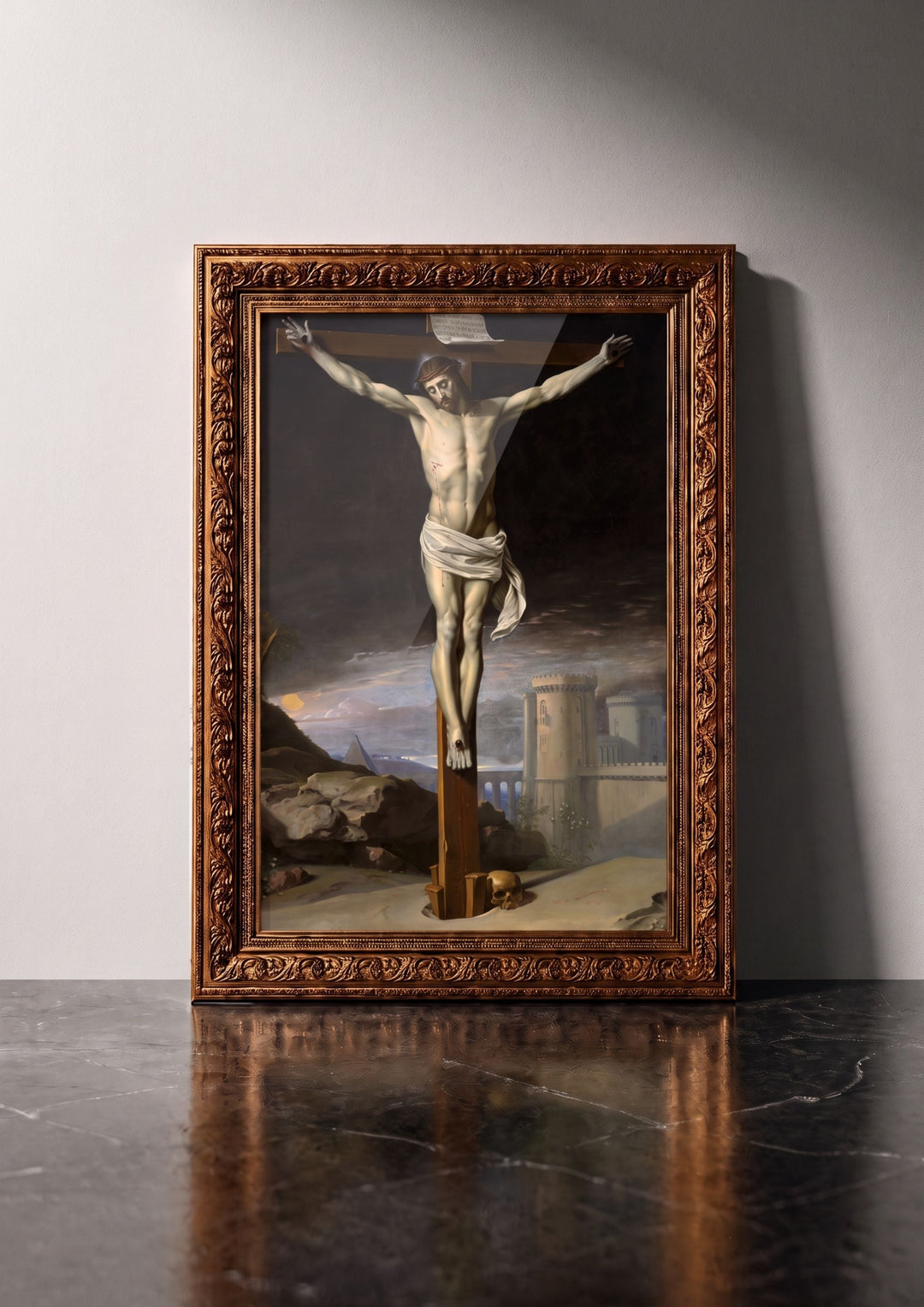 Le Christ mort sur la croix Waldhari