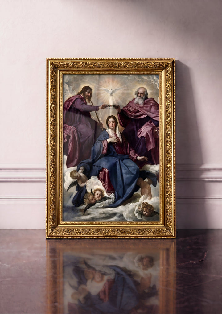 Couronnement de la Vierge Waldhari