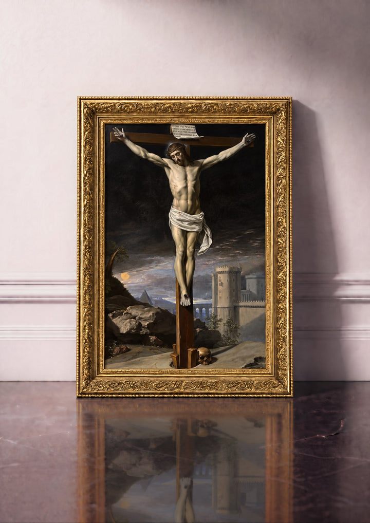 Le Christ mort sur la croix Waldhari