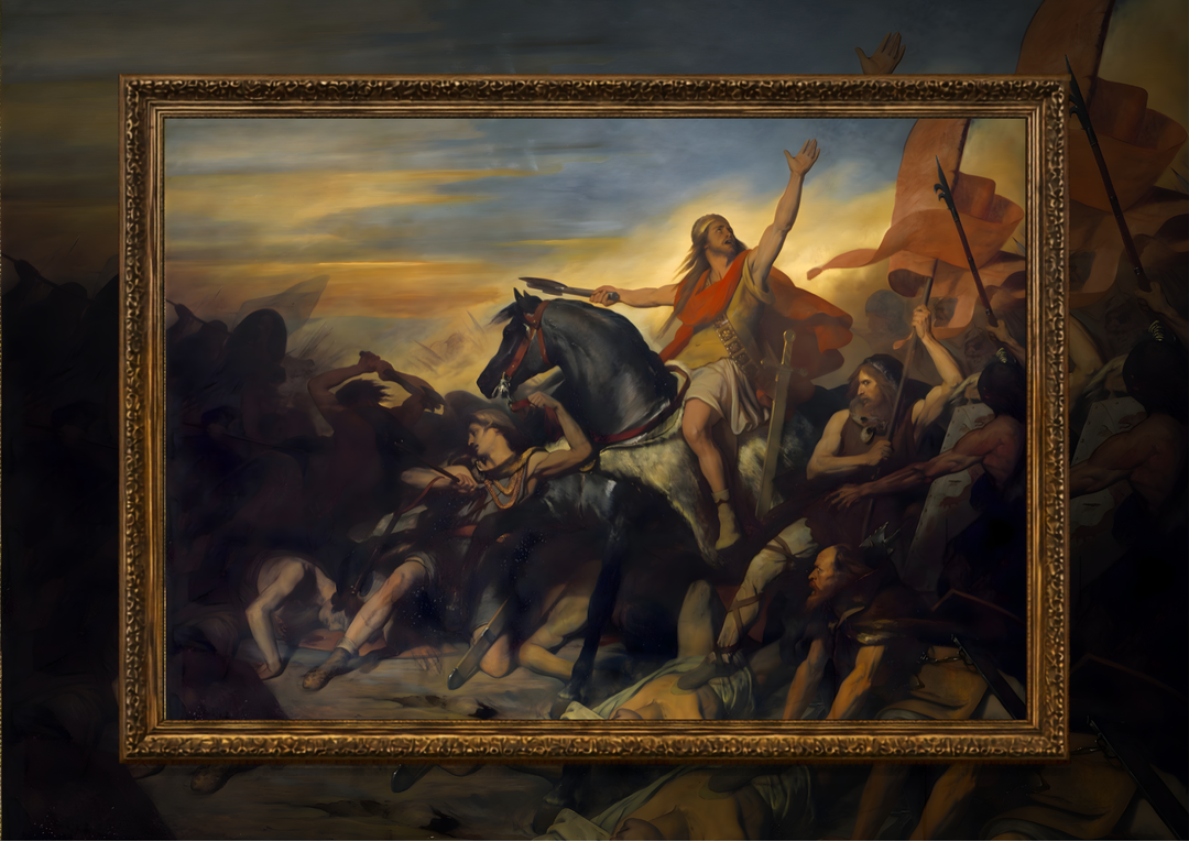 La Bataille de Tolbiac Waldhari